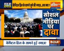 Aaj Ka Viral: Does Friday namaz held at the foot of US Capitol Hill, Fact Check