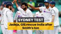 AUS vs IND 3rd Test: Jadeja, Gill shine as India dominate day 2 despite Smith century