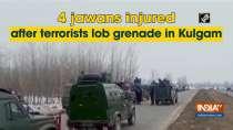 4 jawans injured after terrorists lob grenade in Kulgam