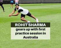 AUS vs IND: Rohit Sharma hits the nets ahead of Sydney Test