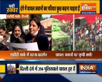 Delhi cops, their families protest at Shaheed Park against attack during tractor rally on R-Day