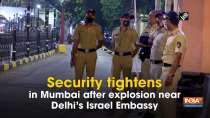 Security tightens in Mumbai after explosion near Delhi