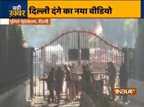  WATCH: On January 26, rioters hurled stones at Delhi Police Headquarters