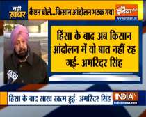 Farmers protest lost credibility after Red Fort breach, says Amarinder Singh on R-Day violence