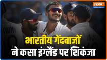 India vs England, 3rd Test: Spinners hurt England as visitors go 4 down at Tea