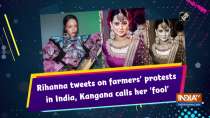 Rihanna tweets on farmers protests