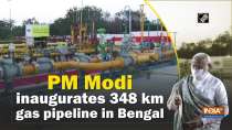 PM Modi inaugurates 348 km gas pipeline in Bengal