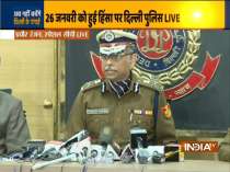Delhi Police addresses media over the ongoing investigation in R-Day violence