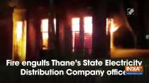 Fire engulfs Thane