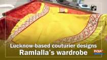 Lucknow-based couturier designs Ramlalla