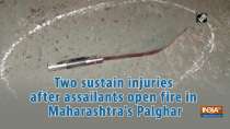 Two sustain injuries after assailants open fire in Maharashtra