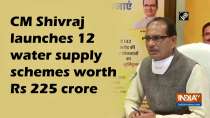 MP CM Shivraj launches 12 water supply schemes worth Rs 225 crore