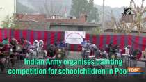 Indian Army organises painting competition for schoolchildren in Poonch