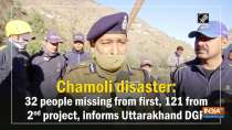 Chamoli disaster: 32 people missing from first, 121 from 2nd project, informs Uttarakhand DGP