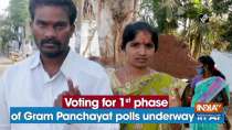 Voting for 1st phase of Gram Panchayat polls underway in AP