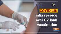 COVID-19: India records over 87 lakh vaccination