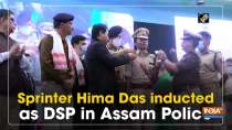 Sprinter Hima Das inducted as DSP in Assam Police