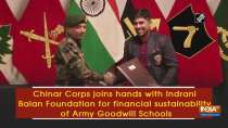 Chinar Corps joins hands with Indrani Balan Foundation for financial sustainability of Army Goodwill Schools