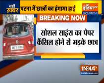 Bihar: Cars vandalised by Students near Patna