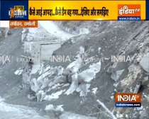 Tapovan hydroelectric power project completely washed off | Watch Exclusive report