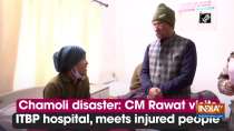 Chamoli disaster: CM Rawat visits ITBP hospital, meets injured people