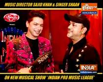Sajid Khan and Singer Shaan on musical show 