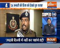 Security beefed up on Delhi borders ahead of Chakka Jam | Watch Super 100 for more news