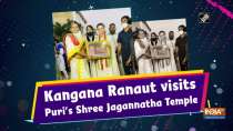 Kangana Ranaut visits Puri's Shree Jagannatha Temple