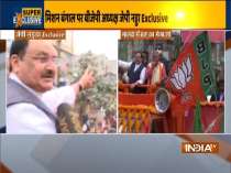 BJP chief JP Nadda holds roadshow in West Bengal