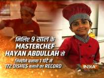 9-year-old Hayan Abdullah creates record, cooks 172 dishes in an hour