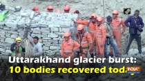 Uttarakhand glacier burst: 10 bodies recovered today