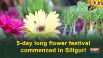 5-day long flower festival commenced in Siliguri