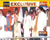 West Bengal Polls 2021: Mithun Chakraborty joins BJP ahead of PM Modi