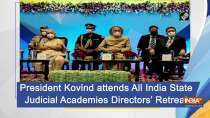 President Kovind attends All India State Judicial Academies Directors