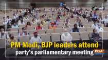 PM Modi, BJP leaders attend party