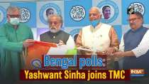 Bengal polls: Yashwant Sinha joins TMC