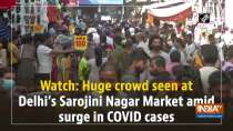 Watch: Huge crowd seen at Delhi