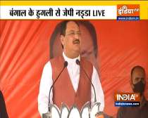 We should give a befitting reply to TMC in polls: BJP chief JP Nadda in Hooghly rally
