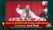 Vote to AIUDF will bring infiltrators in Assam: Amit Shah
