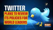 Twitter plans to review its policies for world leaders