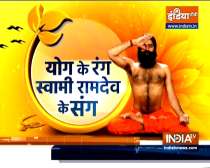 Ayurvedic treatment and yogasan by Swami Ramdev to get rid of food allergy problems