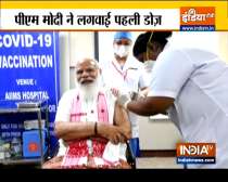 PM Modi takes first dose of COVID-19 vaccine