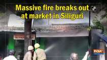 Massive fire breaks out at market in Siliguri