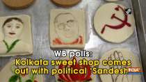 WB polls: Kolkata sweet shop comes out with political 
