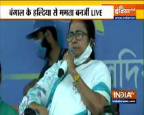 Bengal polls 2021: CM Mamata Banerjee addresses rally in Haldia