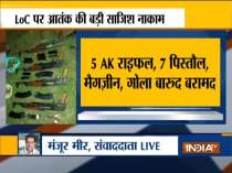 Jammu & Kashmir: Large cache of arms and ammunition seized near LoC in Karnah