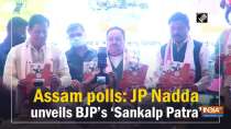 Assam polls: JP Nadda unveils BJP