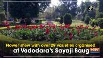 Flower show with over 29 varieties organised at Vadodara