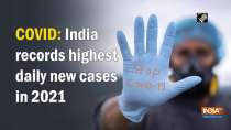 COVID-19: India records highest daily new cases in 2021