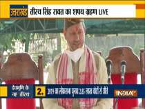 Tirath Singh Rawat takes oath as Chief Minister of Uttarakhand